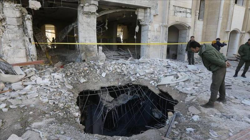 سوريا.. هجوم على مبنى سكني في دمشق جراء قصف إسرائيلي