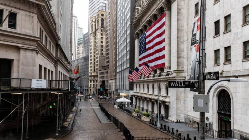 بورصة نيويورك في الحي المالي، مانهاتن  (رويترز)