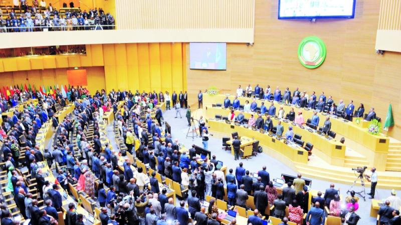  رؤساء الدول الإفريقية يحضرون قمة للاتحاد في أديس أبابا (أ ب)
