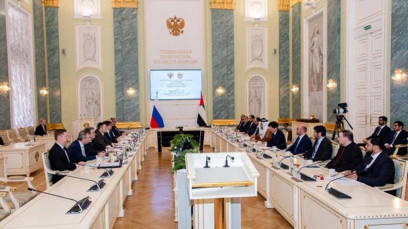 النائب العام يختتم زيارته الرسمية للنيابة العامة في روسيا الاتحادية