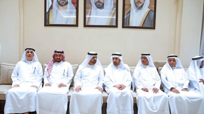 عبدالله بن سالم يعزّي في وفاة شيخة الشامسي