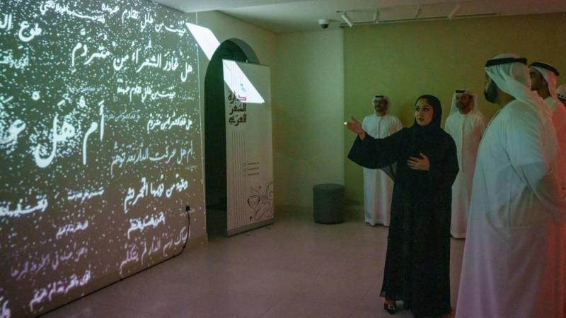 ولي عهد الفجيرة يشهد الأمسية الافتتاحية لدارة الشعر العربي