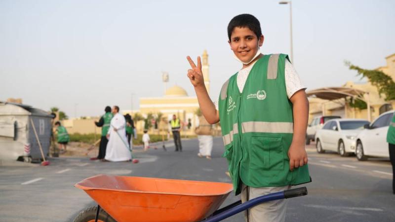 مركز شرطة البرشاء يُطلق مبادرة ساعة في حب دبي التطوعية 