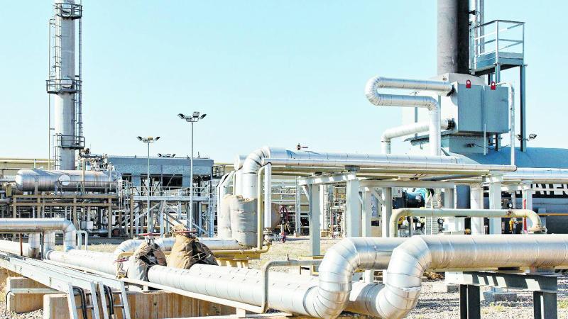 حقل غاز خورمور في إقليم كردستان العراق