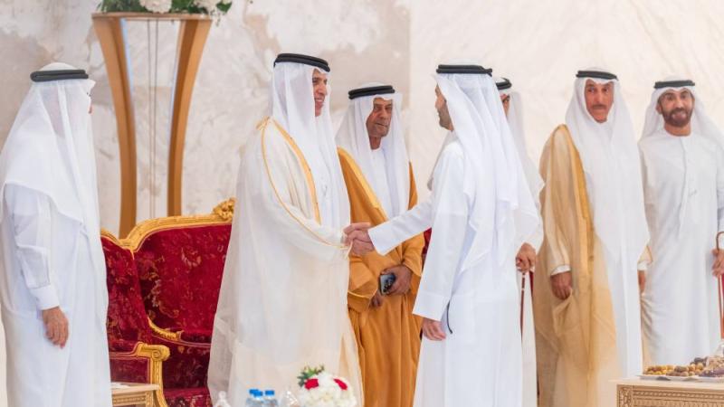 سعود بن صقر يواصل استقبال المهنئين بعيد الأضحى المبارك