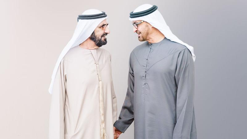 محمد بن زايد ومحمد بن راشد