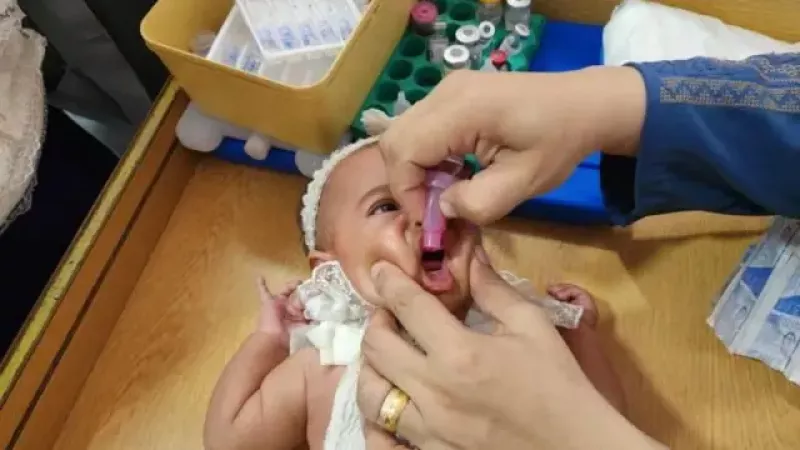 مخاوف أممية من تأثير إجراءات إسرائيلية في غزة على حملة شلل الأطفال