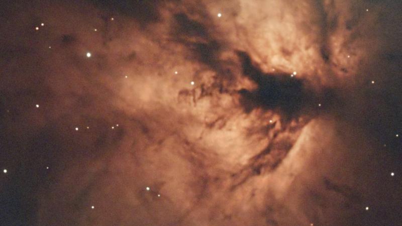 سديم الشعلة تصوير: محمد عودة- مرصد الختم الفلكي