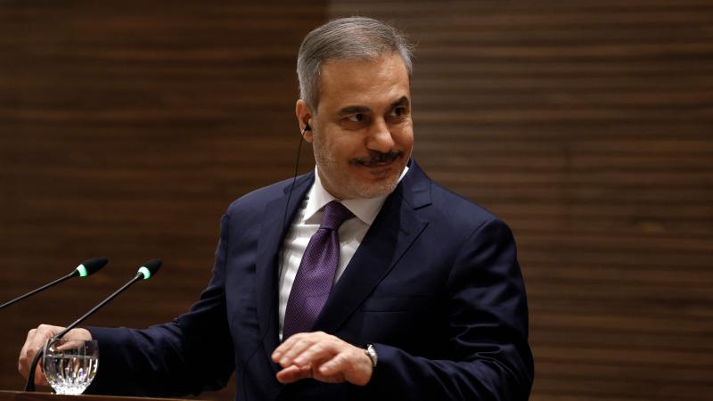 وزير الخارجية التركي هاكان فيدان 