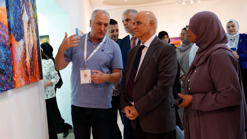 جامعة الشارقة تختتم الملتقى الفني الدولي لليونسكو