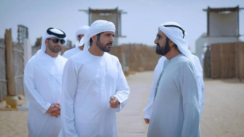 محمد بن راشد وحمدان بن محمد