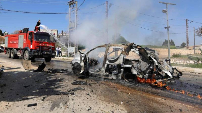 قتيل وجريح بضربة إسرائيلية على جنوب لبنان 