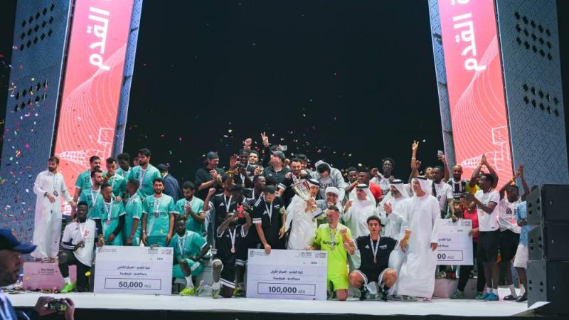 مهرجان الشيخ زايد يختتم بطولته الرمضانية ويكرم الفائزين