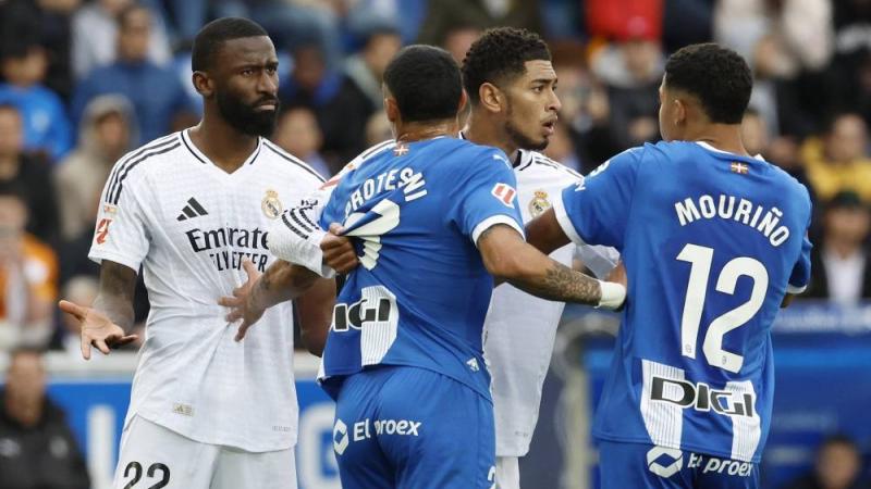 بيلينغهام وروديغر تشاجرا في التدريبات