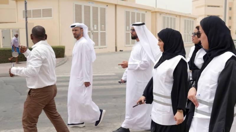 «الوطنية لحقوق الإنسان» تنظم زيارة ميدانية لسكنات العمال في «دبي الصناعية»