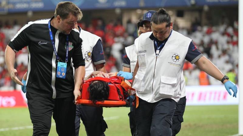 مباراة شباب الأهلي والجزيرة في نهائي كأس رابطة المحترفين (تصوير: يوسف الأمير)