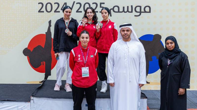 «الشارقة الرياضي للمرأة» يحصد 5 ميداليات في كأس الاتحاد للكوميتيه