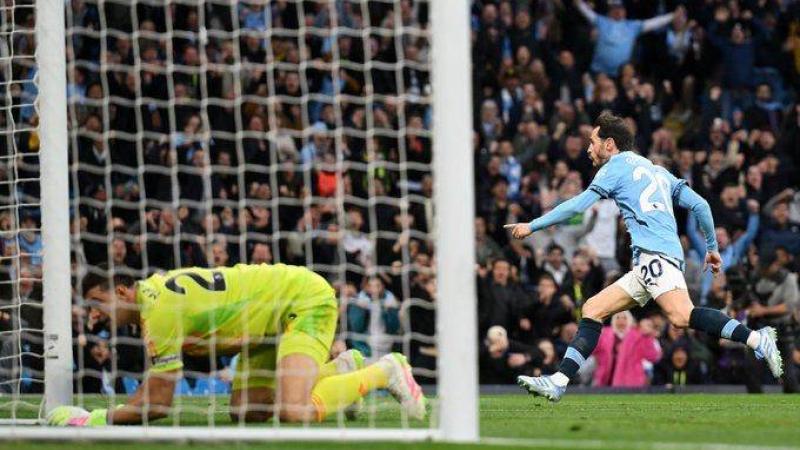 مانشستر سيتي يحسم قمة مقعد دوري الأبطال بهدف قاتل