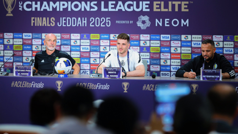 بيولي في المؤتمر الصحفي