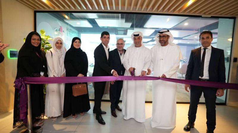 خلال افتتاح مركز TP في مدينة دبي للإنترنت