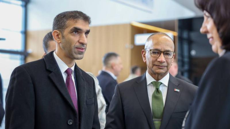 الزيودي يحضر مراسم افتتاح المركز الدولي للمعارض في مينسك