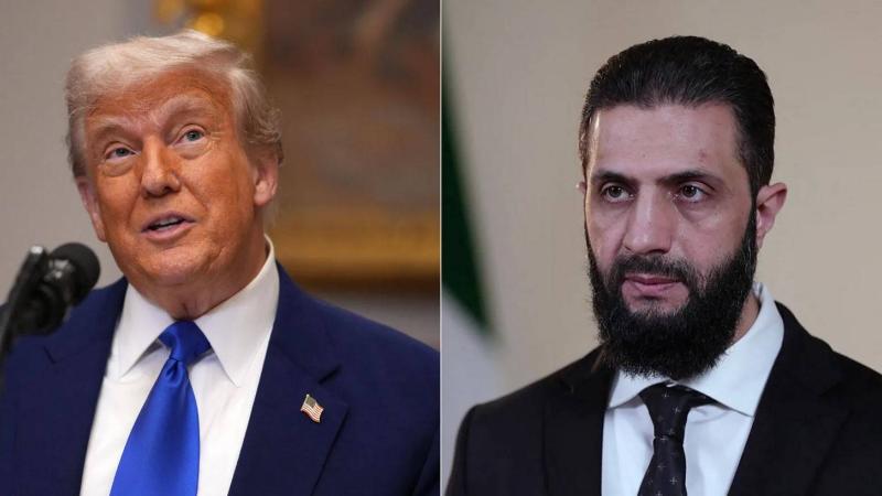 ترامب يلتقي الشرع 