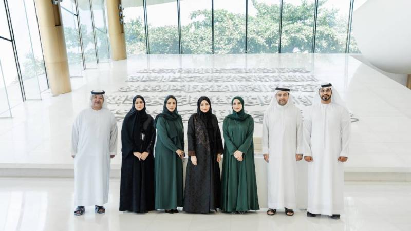 هالة بدري وابتسام البدواوي وممثلو الهيئة والمعهد