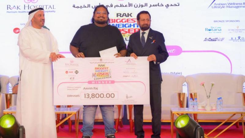 خالد الشحي ورضا صديقي يتوّجان الفائز