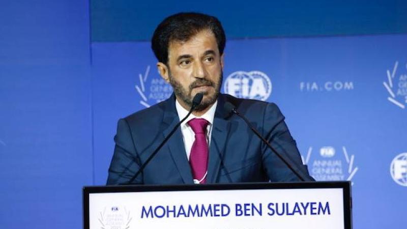 محمد بن سليم رئيس الاتحاد الدولي للسيارات