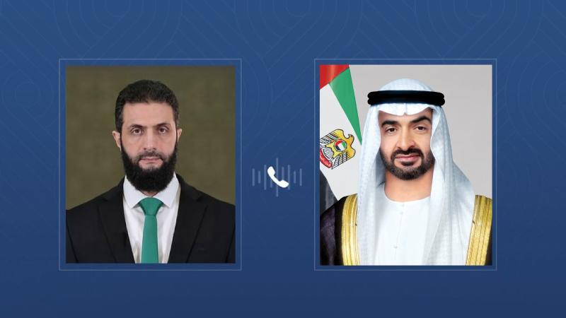  محمد بن زايد يبحث مع الرئيس السوري هاتفياً العلاقات الأخوية وسبل تعزيز التعاون