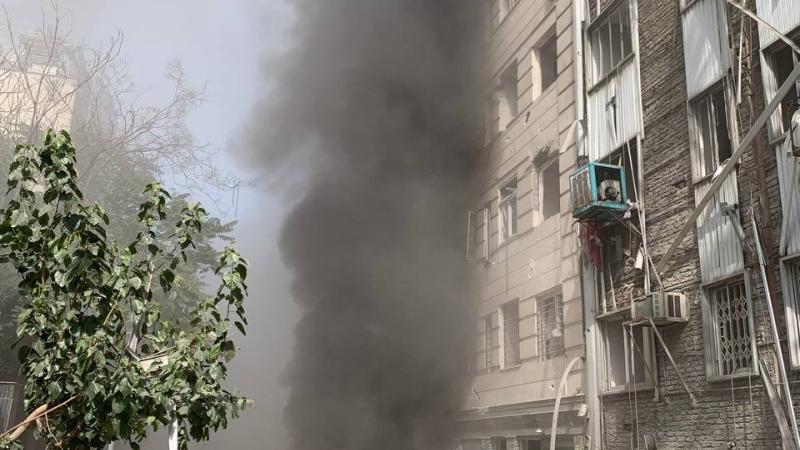 سماع دوي إنفجار وتصاعد للدخان في طهران