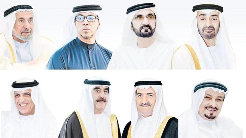 رئيس الدولة ونائباه يتلقون تهاني سلطان والحكام بعيد الأضحى