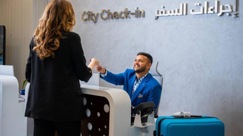 متجر سفر «فلاي دبي» في الشارقة لخدمة إنجاز إجراءات السفر في المدينة