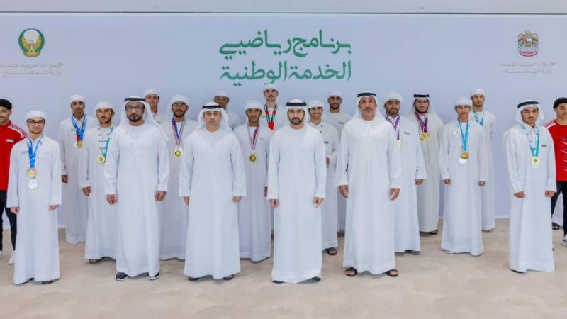 حمدان بن محمد يشهد إطلاق برنامج «رياضيي الخدمة الوطنية»
