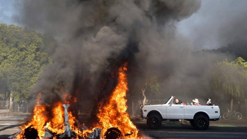 احتجاجات لوس أنجلوس 