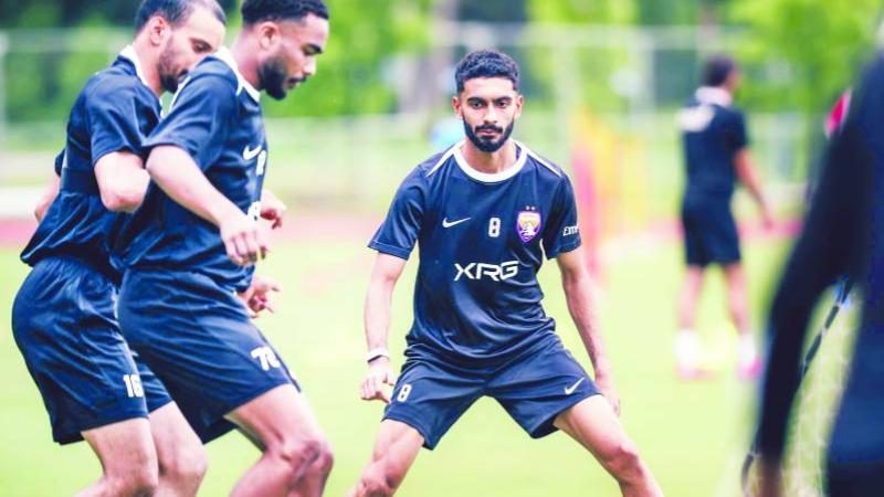 من تدريبات العين تحضيراً للمونديال