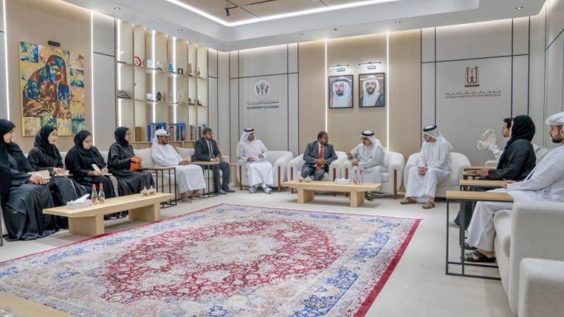 معهد الشارقة للتراث يبحث التعاون مع المالديف