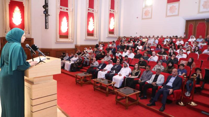 محمد البريكي وحضور الأمسية