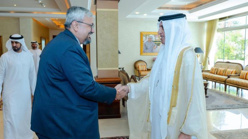 سعود بن صقر يرحّب بسفير ماليزيا ويبحثان تعزيز العلاقات