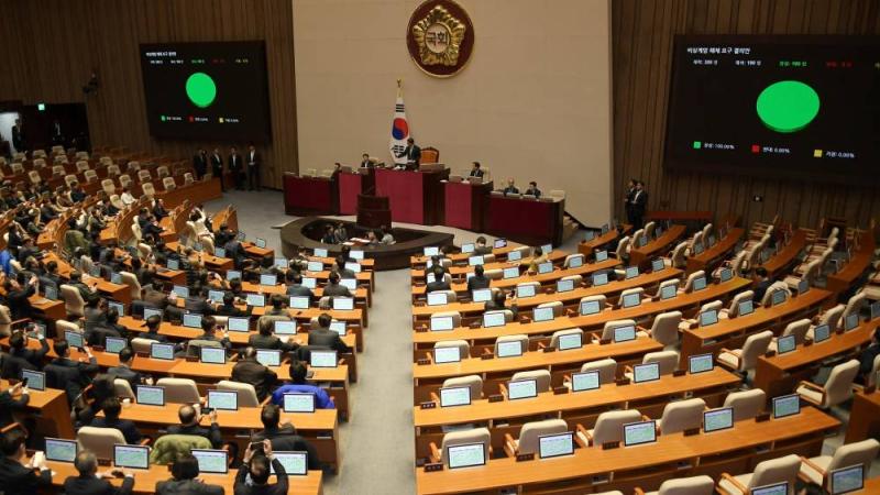 برلمان كوريا الجنوبية يوافق على تعديل لقواعد الأحكام العرفية