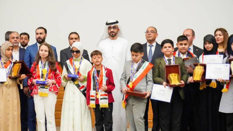 تتويج عائشة نزار ناظم بطلة لتحدي القراءة العربي في العراق