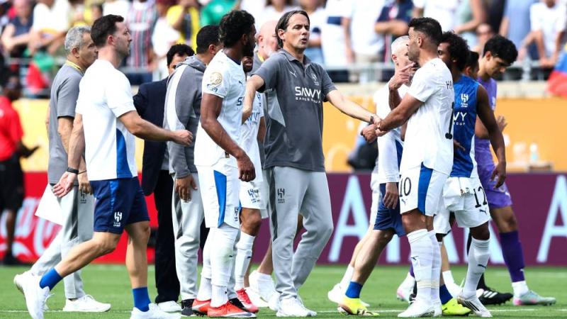 إنزاجي يتأسف على خروج الهلال من ربع نهائي المونديال