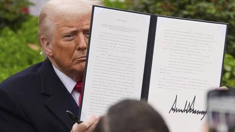 الرئيس الأمريكي دونالد ترامب