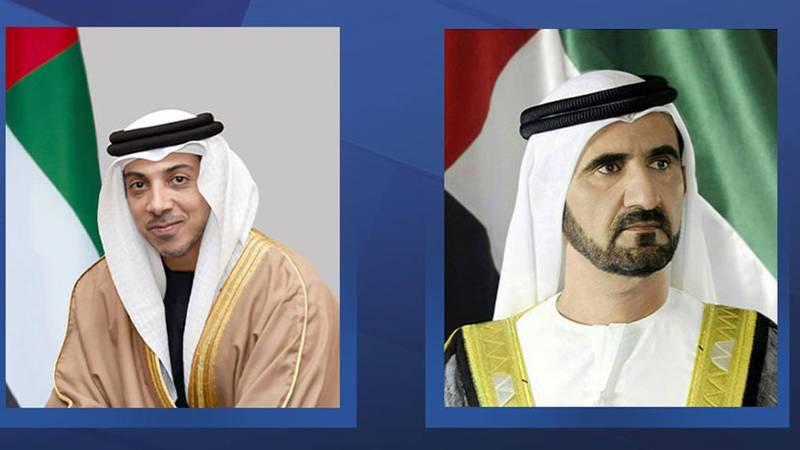 محمد بن راشد ومنصور بن زايد