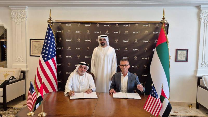 خلال توقيع اتفاقية الشراكة