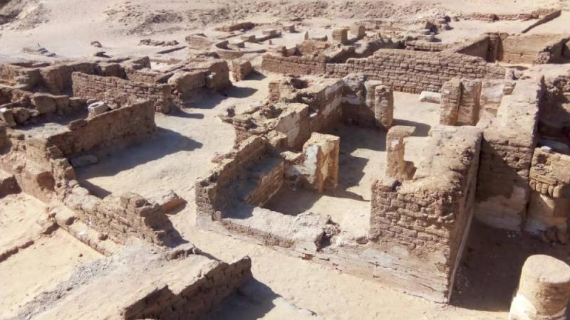 جانب من الاكتشاف الأثري