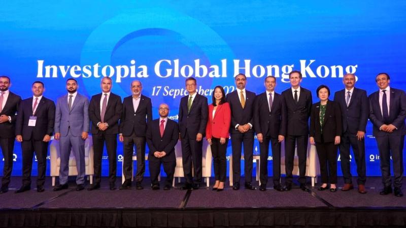 جانب من المشاركة في «إنفستوبيا – هونغ كونغ»