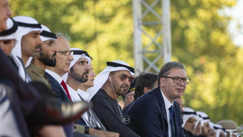 محمد بن زايد: الإمارات حريصة على تعزيز العلاقات مع صربيا