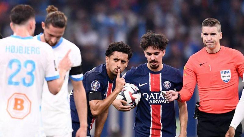 مباراة باريس سان جيرمان ضد مارسيليا - الكلاسيكو