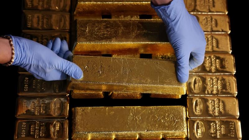 سبائك ذهبية في مخازن أحد بنوك إيطاليا (بلومبيرغ)